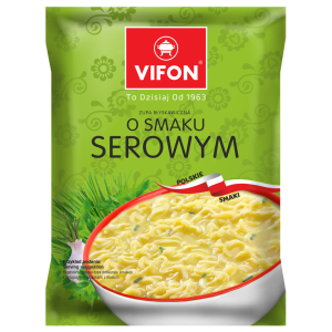 VIFON Zupa błyskawiczna o smaku serowym (Polskie Smaki) 65 g